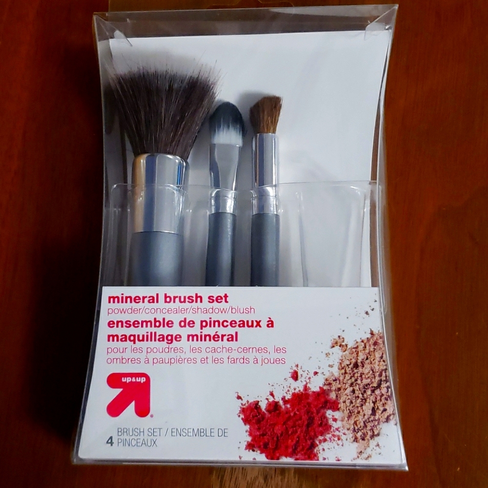 Up & Up Mineral brushes: powder, concealer, shadow